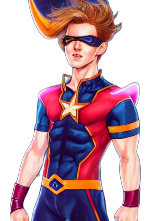 hat, staff, comic book art, concept art, cartoon, anime, full, body transparent PNG cut-out