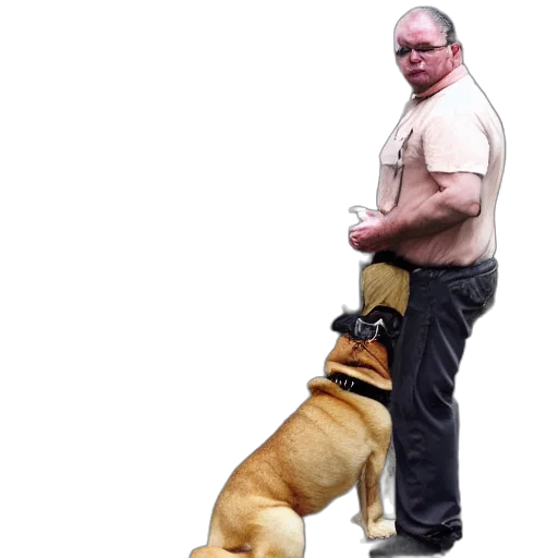 staff, animal, creature, weapon, concept art, dog, mafia, leader transparent PNG cut-out