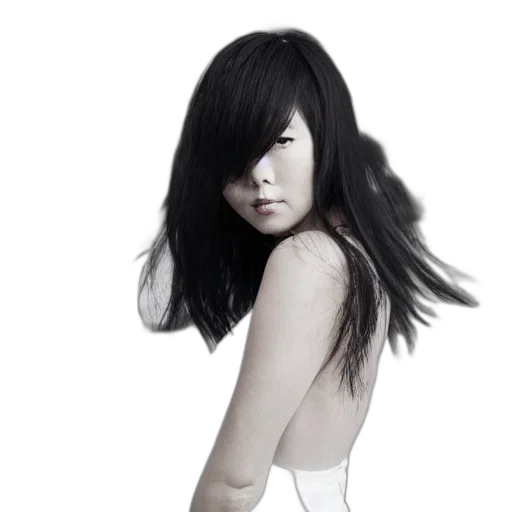 hair, dress, face, mask, photorealistic, 3d render, fantasy art, anime transparent PNG cut-out