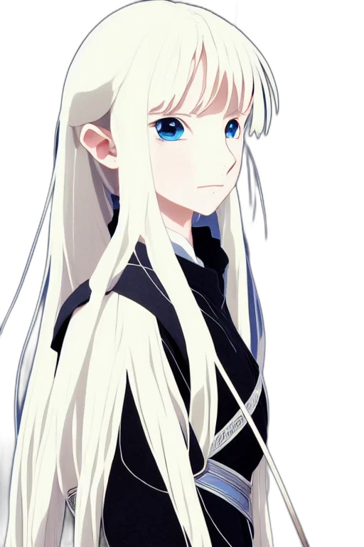 staff, face, hair, anime transparent PNG cut-out
