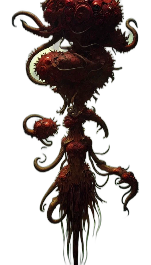 creature, staff, dragon, face transparent PNG cut-out