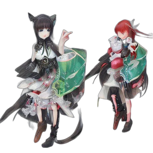 concept art, 3d render, fantasy art, anime transparent PNG cut-out