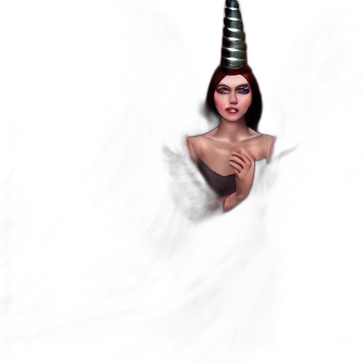 hat, staff, crown, creature, concept art, fantasy art, 3d render, pixel art transparent PNG cut-out