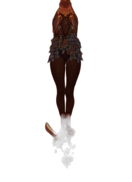 dress, staff, robot, creature, concept art, fantasy art, pixel art, 3d render transparent PNG cut-out