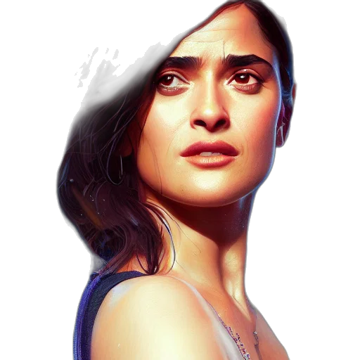 face, photorealistic, concept art, fantasy art transparent PNG cut-out