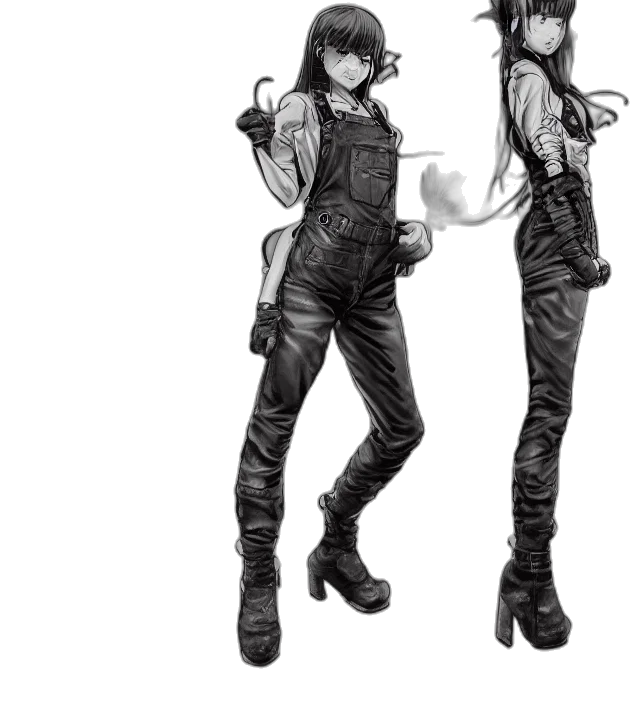 jacket, shoes, staff, weapon, concept art, comic book art, cartoon, fantasy art transparent PNG cut-out