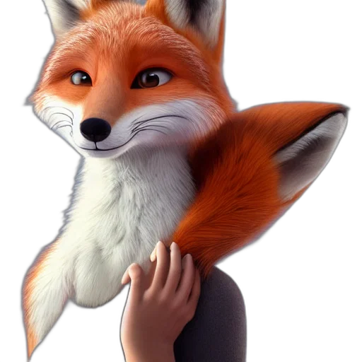 animal, staff, face, creature, 3d render, concept art, photorealistic, fantasy art transparent PNG cut-out