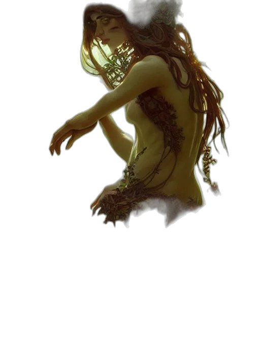 creature, mask, dragon, dress transparent PNG cut-out