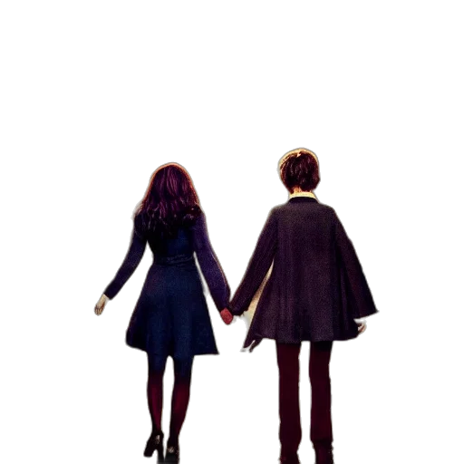 concept art, watercolor, pixel art, 3d render, harry, potter, hermione, hand transparent PNG cut-out