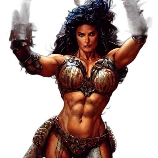 comic book art, fantasy art, concept art, photorealistic transparent PNG cut-out