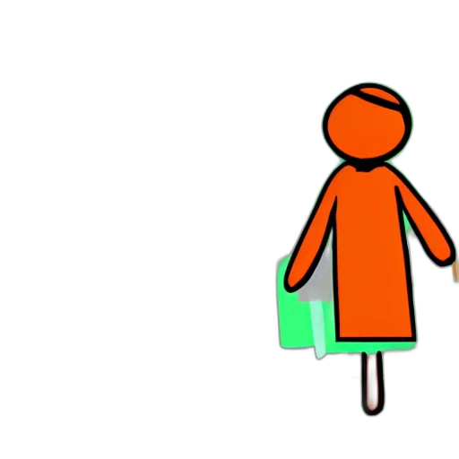 dress, jacket, staff, jewelry, concept art, cartoon, pixel art, 3d render transparent PNG cut-out