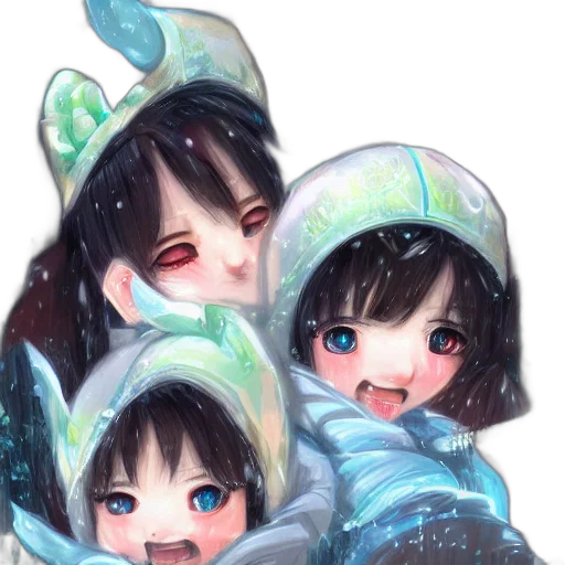 oil painting, fantasy art, anime, concept art transparent PNG cut-out