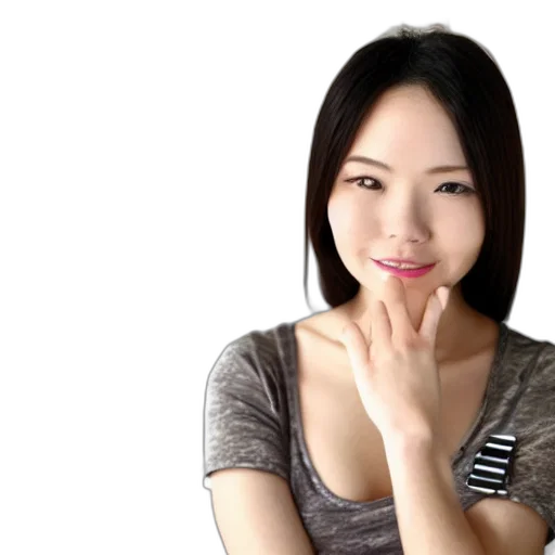 face, photorealistic, 3d render, years transparent PNG cut-out