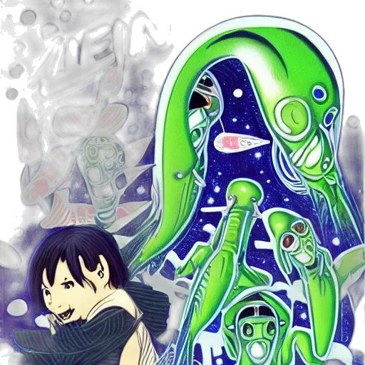 mask, creature, anime, concept art transparent PNG cut-out