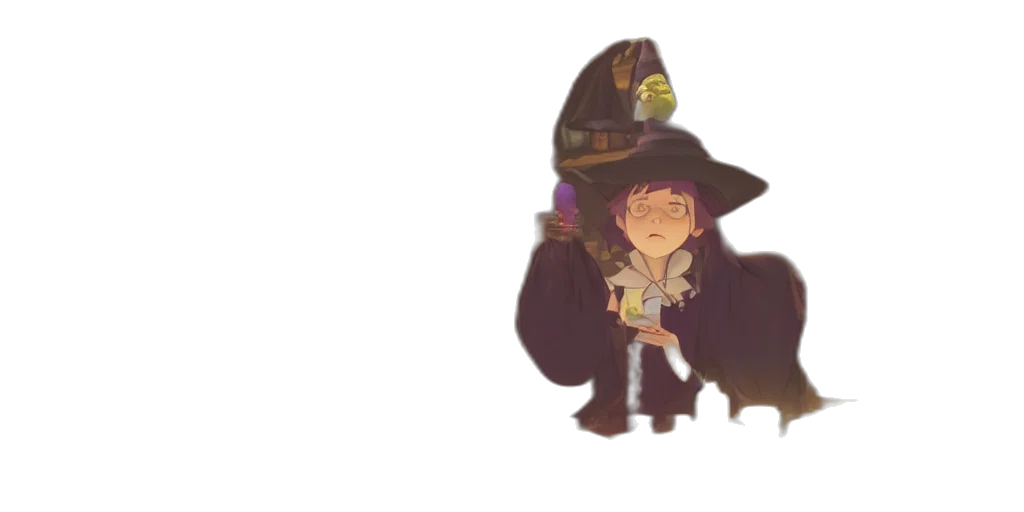 hat, staff, creature, mask transparent PNG cut-out