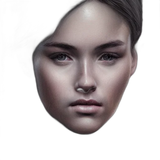 face, mask, robot, crown transparent PNG cut-out
