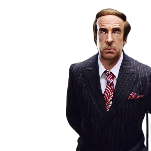 face, jacket, hat, staff, photorealistic, concept art, saul, goodman transparent PNG cut-out