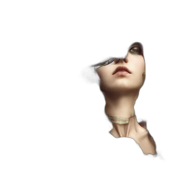 face, jewelry, mask, staff transparent PNG cut-out
