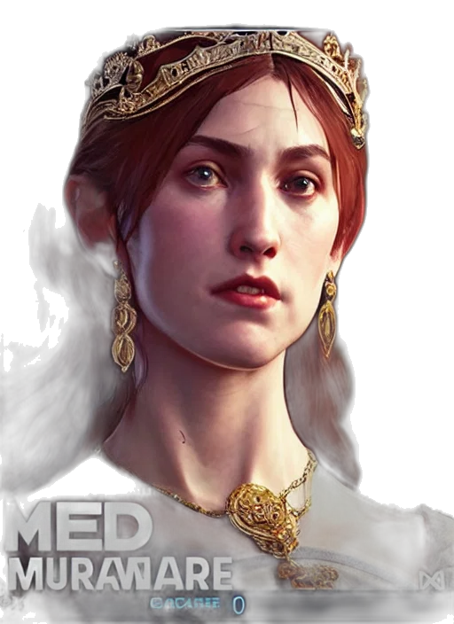 crown, face, jewelry, fantasy art, concept art, photorealistic, pixel art, golden transparent PNG cut-out