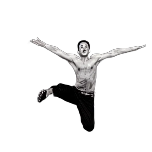 photorealistic, pixel art, cartoon, man transparent PNG cut-out