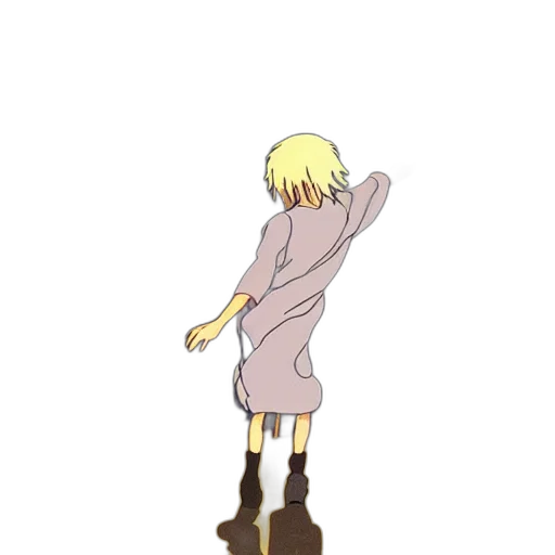 dress, staff, jacket, hat transparent PNG cut-out