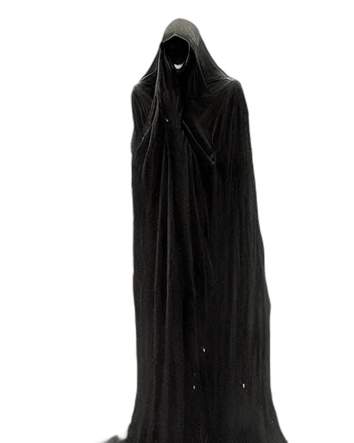 dress, jacket, staff, umbrella, dark, photo, movie, still transparent PNG cut-out