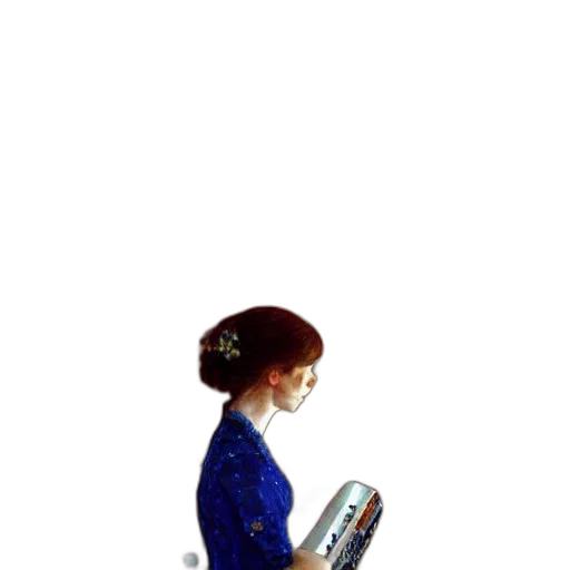 staff, robot, dress, jewelry, pixel art, concept art, 3d render, photorealistic transparent PNG cut-out