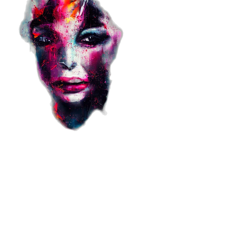 face, mask, creature, robot transparent PNG cut-out