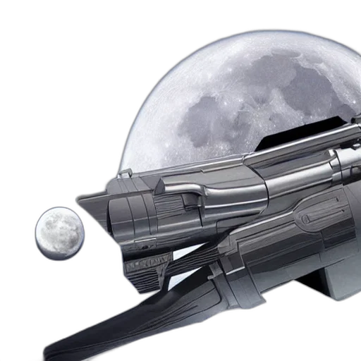 weapon, umbrella, staff, 3d render transparent PNG cut-out