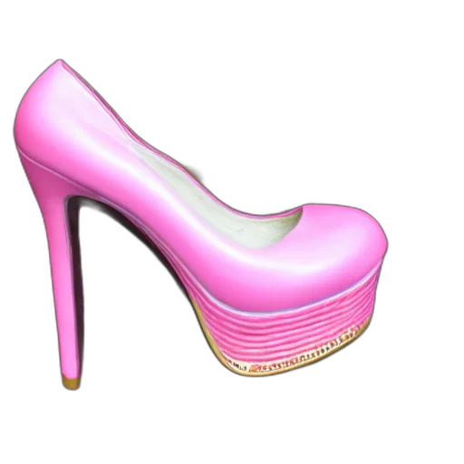 shoes, jewelry, weapon, 3d render transparent PNG cut-out
