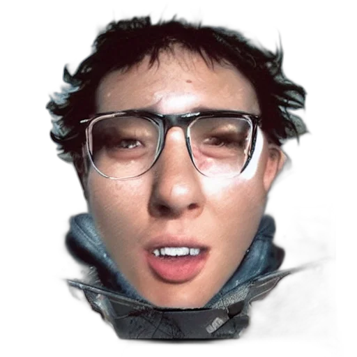 face, jacket, mask, robot transparent PNG cut-out