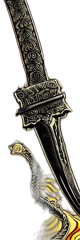 sword, weapon, staff, jewelry, fantasy art, concept art, 3d render, pixel art transparent PNG cut-out