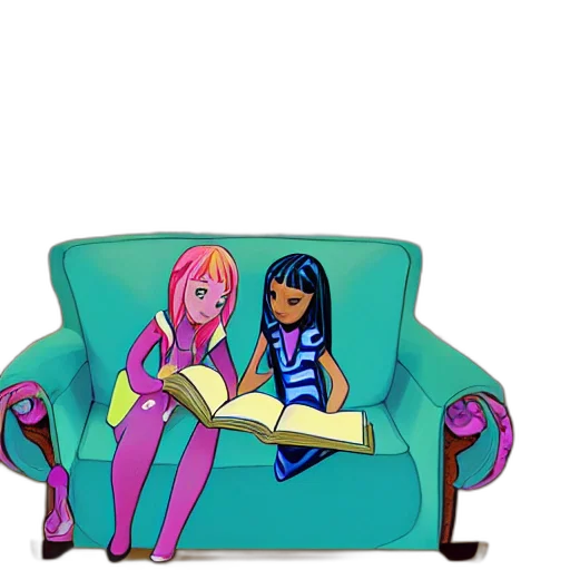 furniture, cartoon, concept art, comic book art transparent PNG cut-out