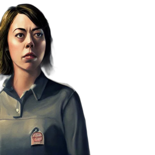 staff, jacket, face, robot, concept art, photorealistic, comic book art, pixel art transparent PNG cut-out