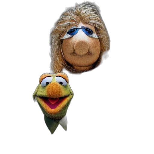 mask, staff, face, jewelry, 3d render, outer space, muppets, designed transparent PNG cut-out