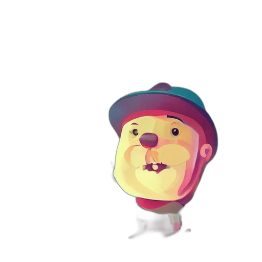hat, face, food, creature transparent PNG cut-out