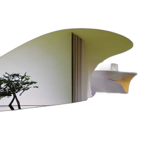 tree, umbrella, furniture, building transparent PNG cut-out