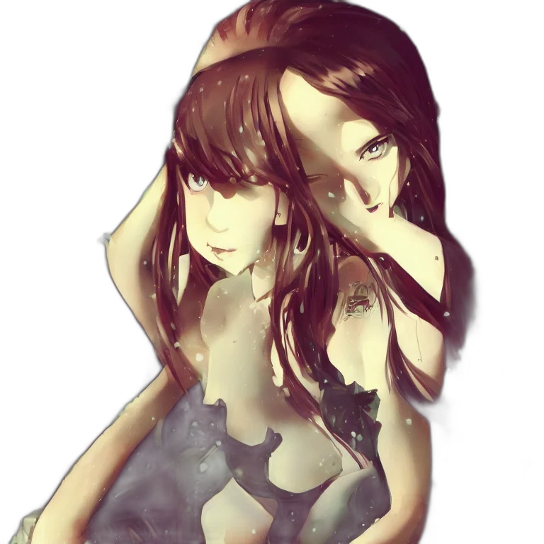 dress, mask, face, creature, anime, fantasy art, photorealistic, pixel art transparent PNG cut-out