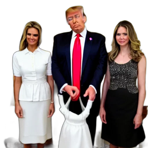 dress, staff, concept art, trump, maid transparent PNG cut-out