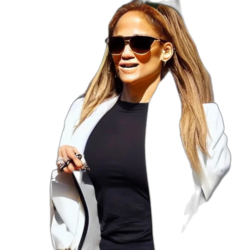 jacket, dress, jennifer, lopez, eating, banana transparent PNG cut-out
