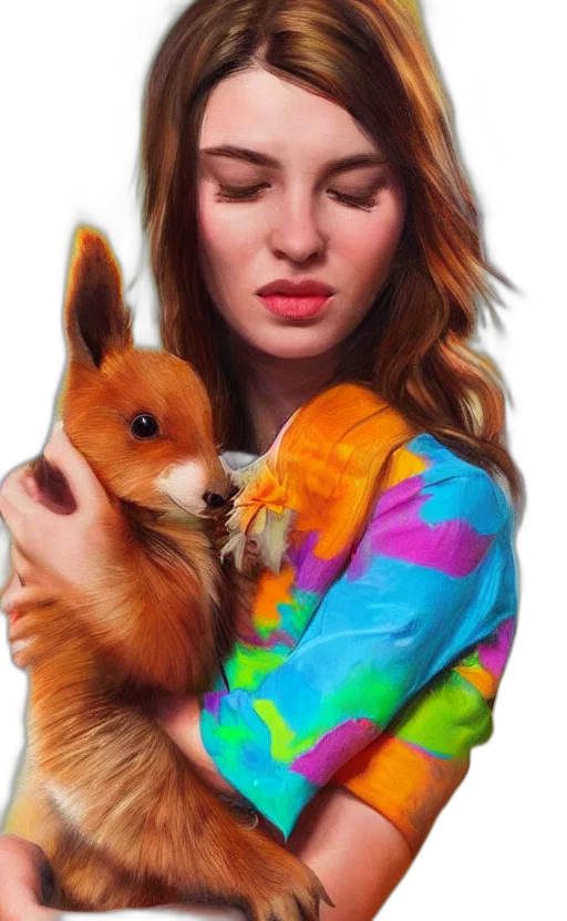 animal, jacket, face, dress transparent PNG cut-out
