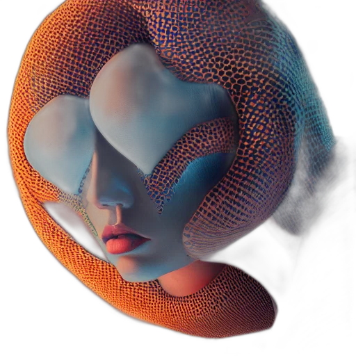 mask, face, hat, creature transparent PNG cut-out