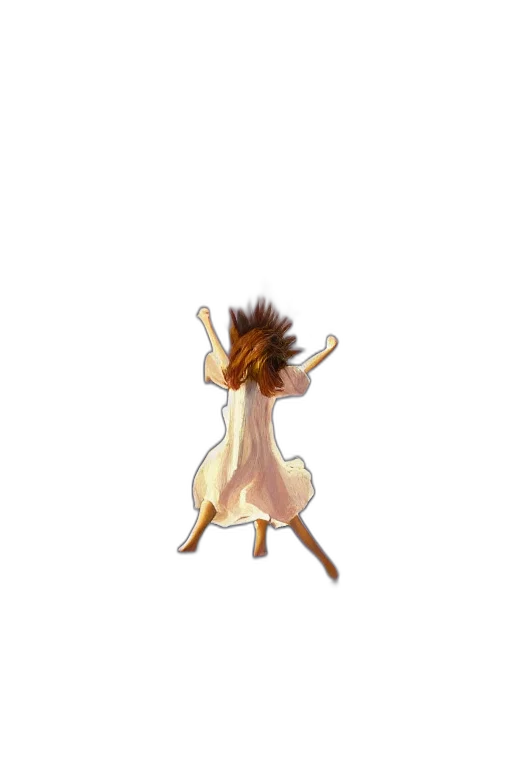hair, creature, animal, staff transparent PNG cut-out