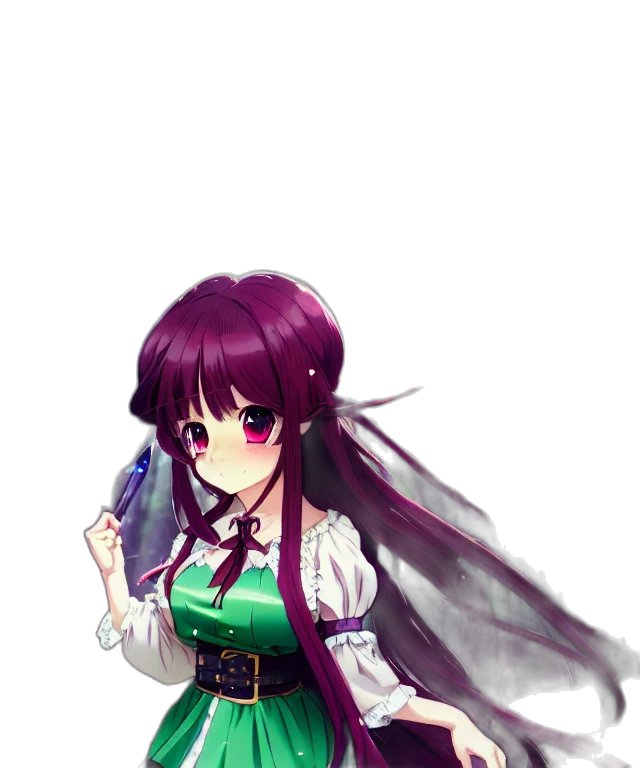 staff, weapon, dress, sword, pixel art, anime, vaporwave, concept art transparent PNG cut-out