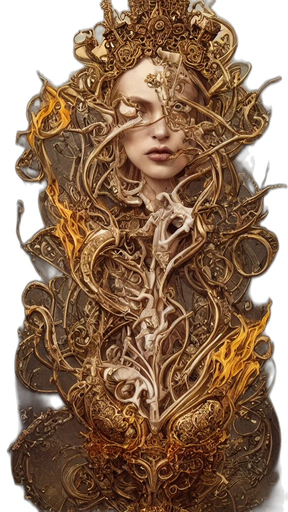 hair, mask, face, dress, fantasy art, concept art, photorealistic, comic book art transparent PNG cut-out