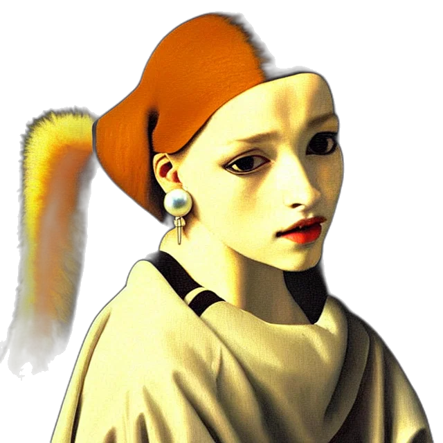 staff, hat, jewelry, face, photorealistic, fantasy art, concept art, 3d render transparent PNG cut-out