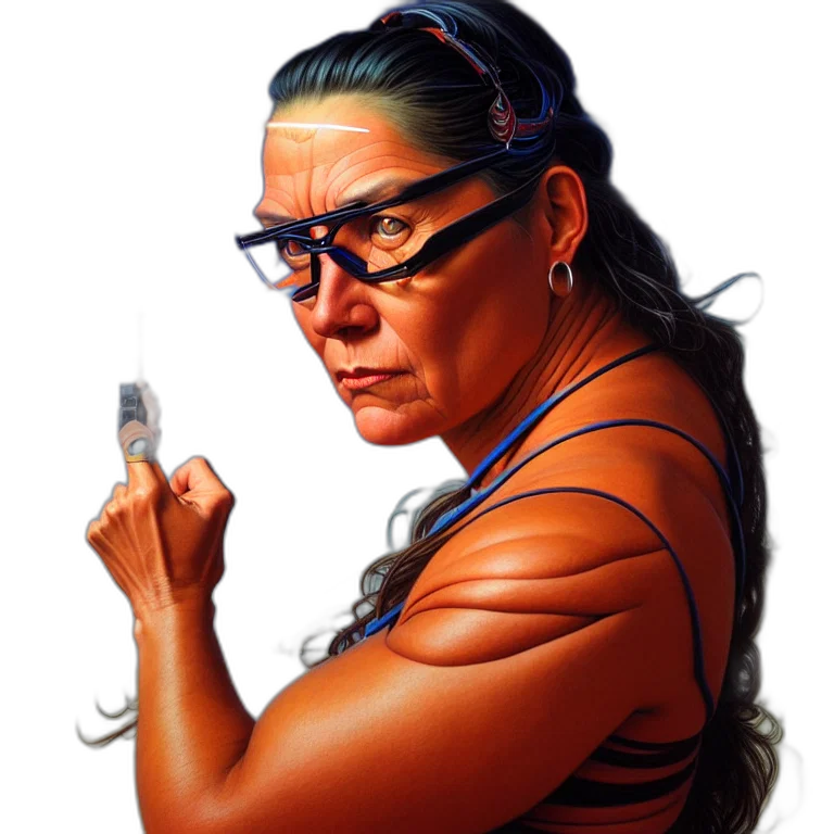 jewelry, comic book art, concept art, photorealistic, fantasy art, epic, portrait, slightly transparent PNG cut-out