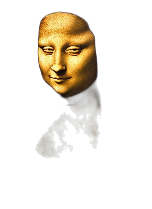 mask, face, crown, jewelry, 3d render, photorealistic, vaporwave, concept art transparent PNG cut-out