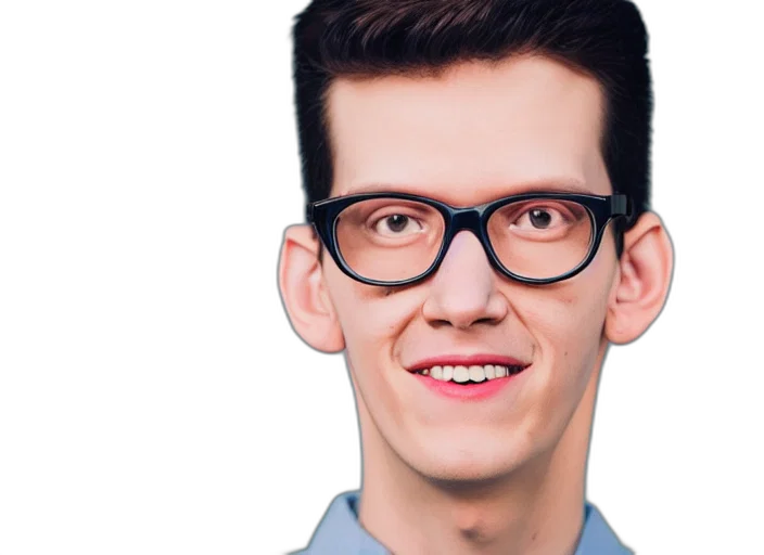 face, hair, robot, staff transparent PNG cut-out