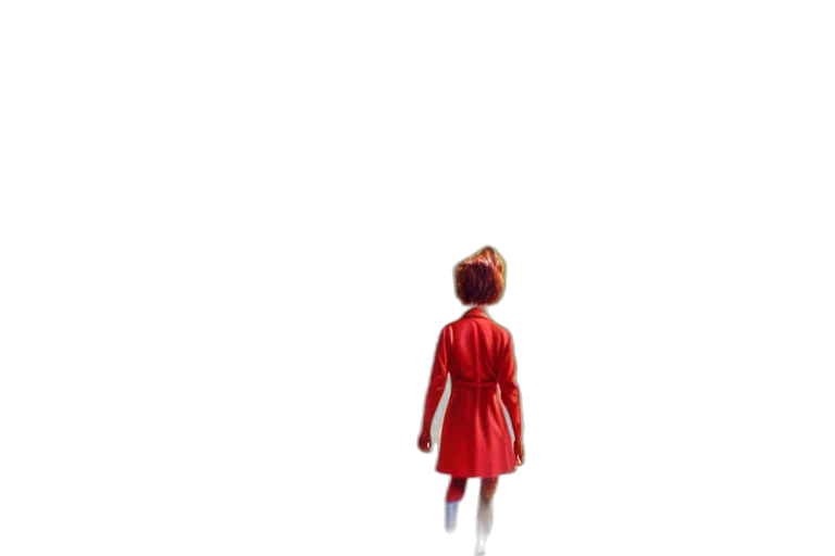 dress, robot, jacket, hair, 3d render, concept art, pixel art, photorealistic transparent PNG cut-out